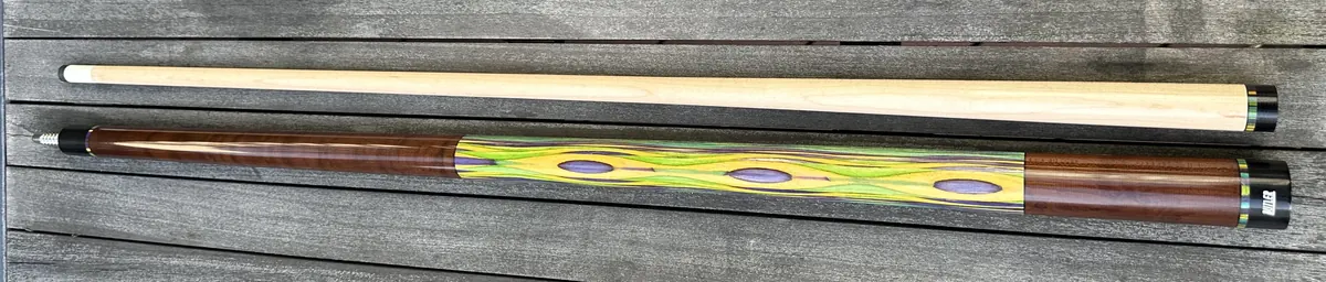 Finished Butler custom cue