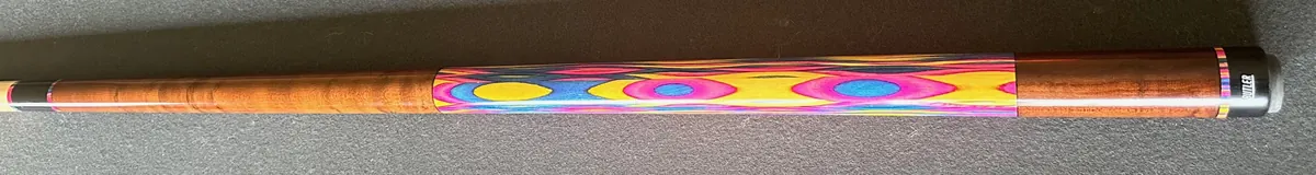 Finished Butler custom cue