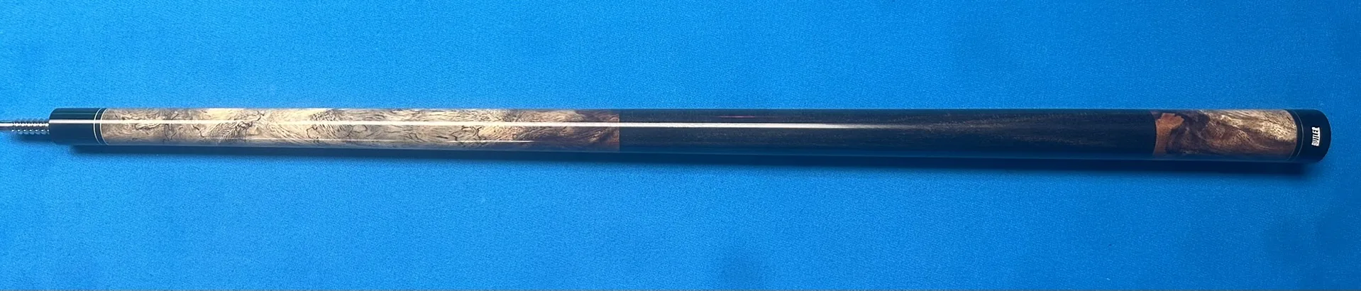 A finished Butler custom cue